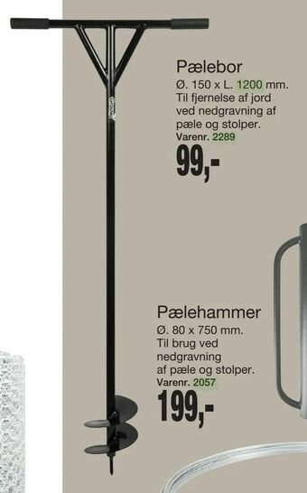 Harald Nyborg Pælebor tilbud