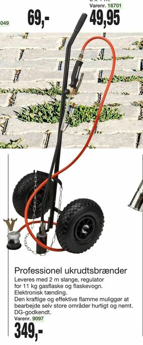 Harald Nyborg Professionel ukrudtsbrænder tilbud