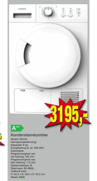 Kondenstørretumbler