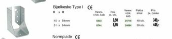 Harald Nyborg Bjælkesko Type I tilbud