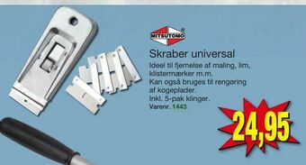 Harald Nyborg Skraber universal tilbud