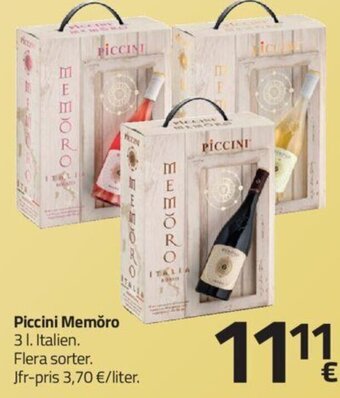 Fleggaard Piccini Memoro 3 L tilbud