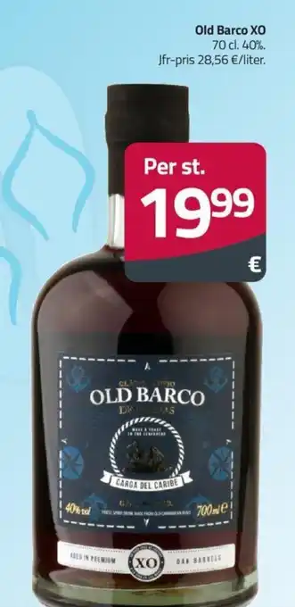 Fleggaard Old Barco XO 70 cl. tilbud