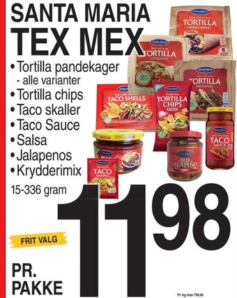 ABC Lavpris SANTA MARIA TEX MEX tilbud