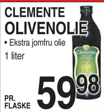 ABC Lavpris CLEMENTE OLIVENOLIE tilbud