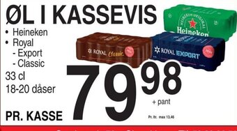 ABC Lavpris ØL I KASSEVIS tilbud