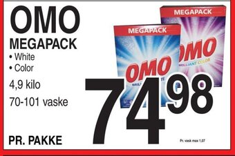 ABC Lavpris OMO MEGAPACK tilbud