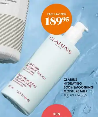 Matas Clarins bodylotion tilbud
