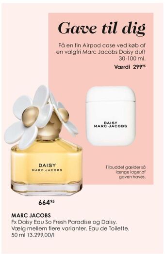 Matas Daisy eau de toilette tilbud