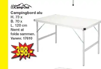 Harald Nyborg Camp out campingbord tilbud