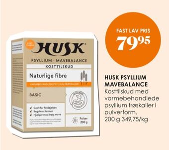 Husk kosttilskud