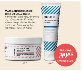 Matas Matas creme tilbud
