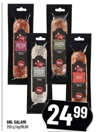 Løvbjerg GØL SALAMI tilbud