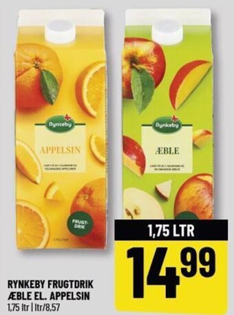 Løvbjerg RYNKEBY FRUGTDRIK ÆBLE EL. APPELSIN tilbud
