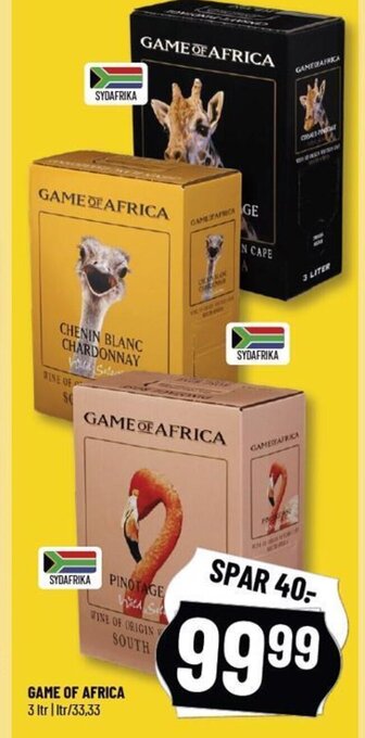 Løvbjerg GAME OF AFRICA tilbud