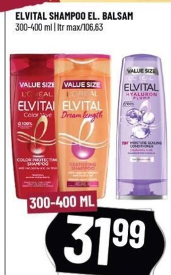 Løvbjerg ELVITAL SHAMPOO EL. BALSAM tilbud