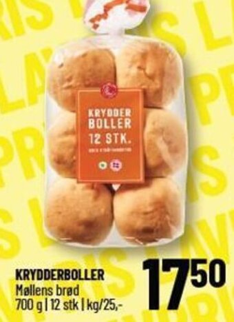 Løvbjerg KRYDDERBOLLER Møllens brød tilbud