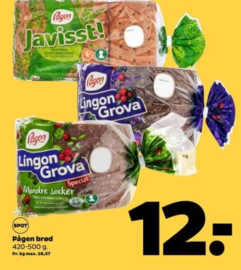 Netto Pågen brød tilbud