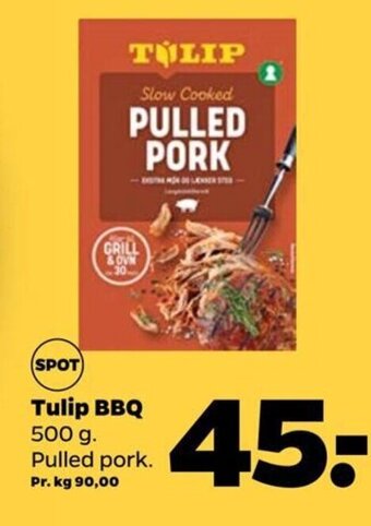 Netto Tulip BBQ 500 g. tilbud
