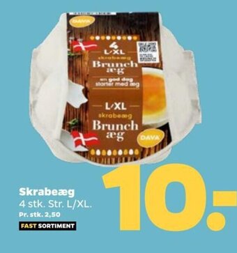 Netto Skrabeæg tilbud