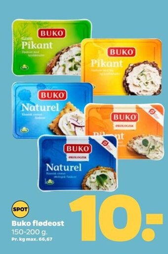 Netto Buko flødeost tilbud