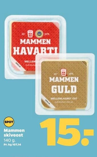 Netto Mammen skiveost tilbud