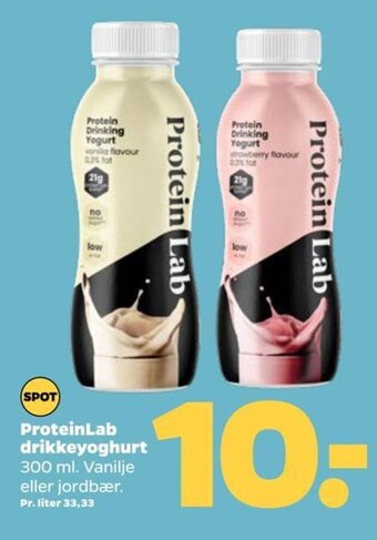 Netto ProteinLab drikkeyoghurt tilbud