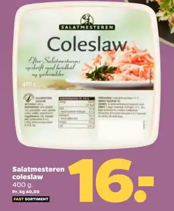 Netto Salatmesteren coleslaw tilbud