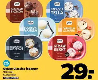 Netto Gelato Classico isbæger tilbud