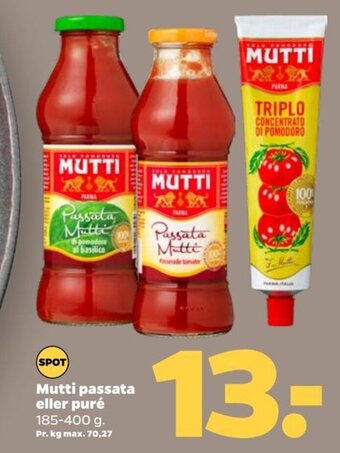Mutti passata eller puré