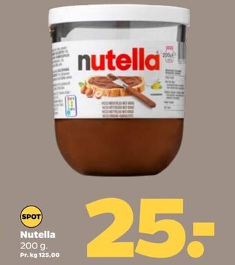 Netto Nutella tilbud