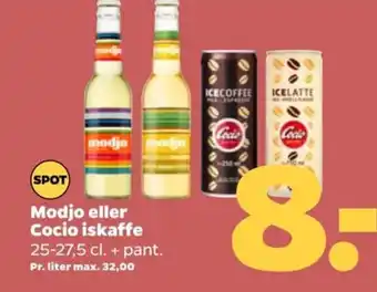 Netto Modjo eller Cocio iskaffe tilbud