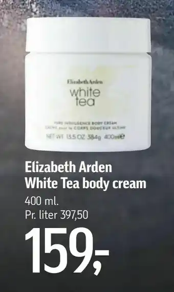 Føtex Elizabeth Arden White Tea body cream tilbud