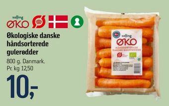 Føtex Økologiske danske håndsorterede gulerødder tilbud
