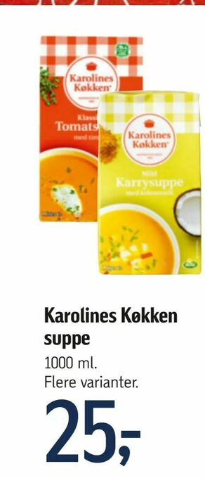 Føtex Karolines Køkken suppe tilbud
