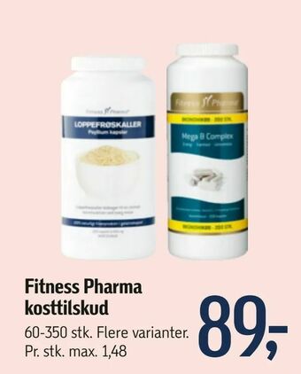 Føtex Fitness Pharma kosttilskud tilbud