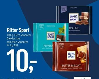 Føtex Ritter Sport tilbud