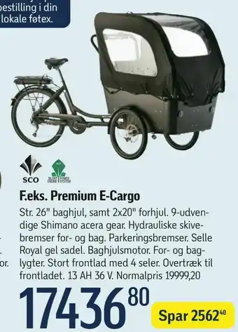 Føtex Premium E-Cargo tilbud