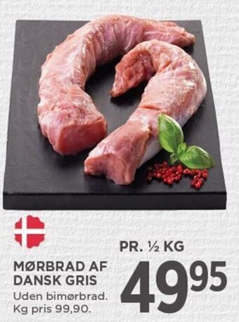 MENY MØRBRAD AF DANSK GRIS tilbud