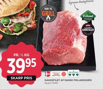 MENY NAKKEFILET AF DANSK FRILANDSGRIS tilbud