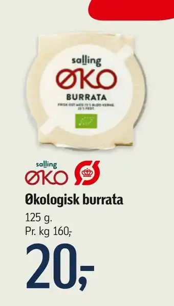Føtex Økologisk burrata tilbud