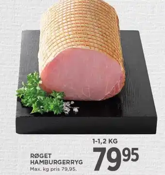 RØGET HAMBURGERRYG