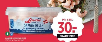 MENY LAUNIS SKAGEN REJER tilbud