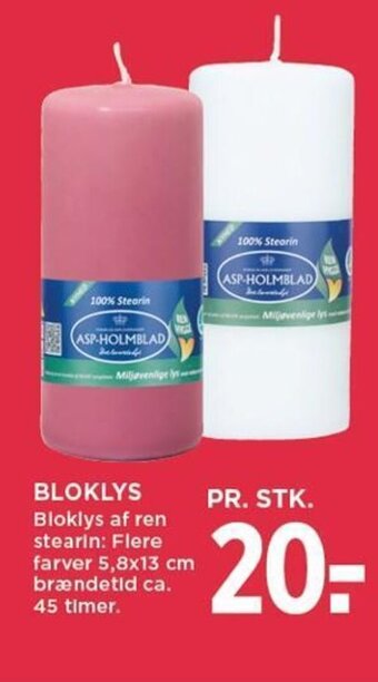 MENY BLOKLYS tilbud