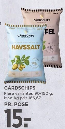 MENY Gådschips tilbud