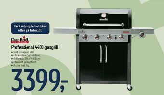 Føtex Professional 4400 gasgrill tilbud