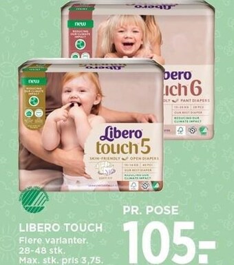MENY Libero touch tilbud