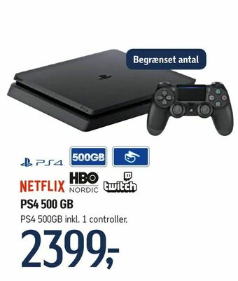 Føtex Ps4 500 gb tilbud