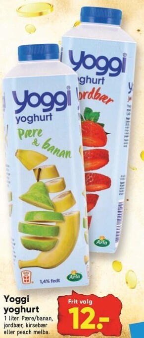 Bilka Yoggi yoghurt tilbud