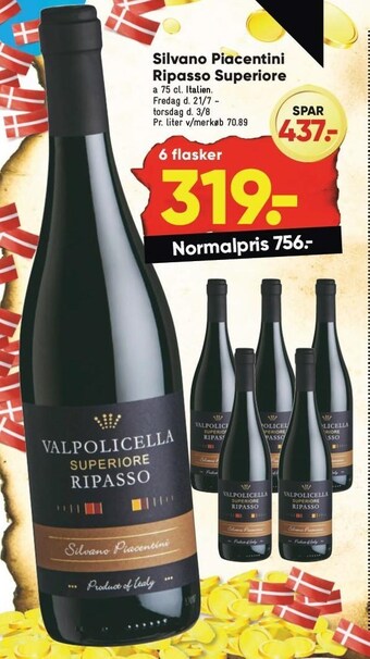 Bilka Silvano piacentini ripasso superiore tilbud